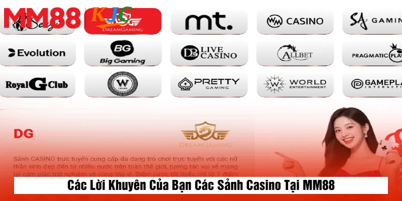 Các Lời Khuyên Của Bạn Các Sảnh Casino Tại MM88